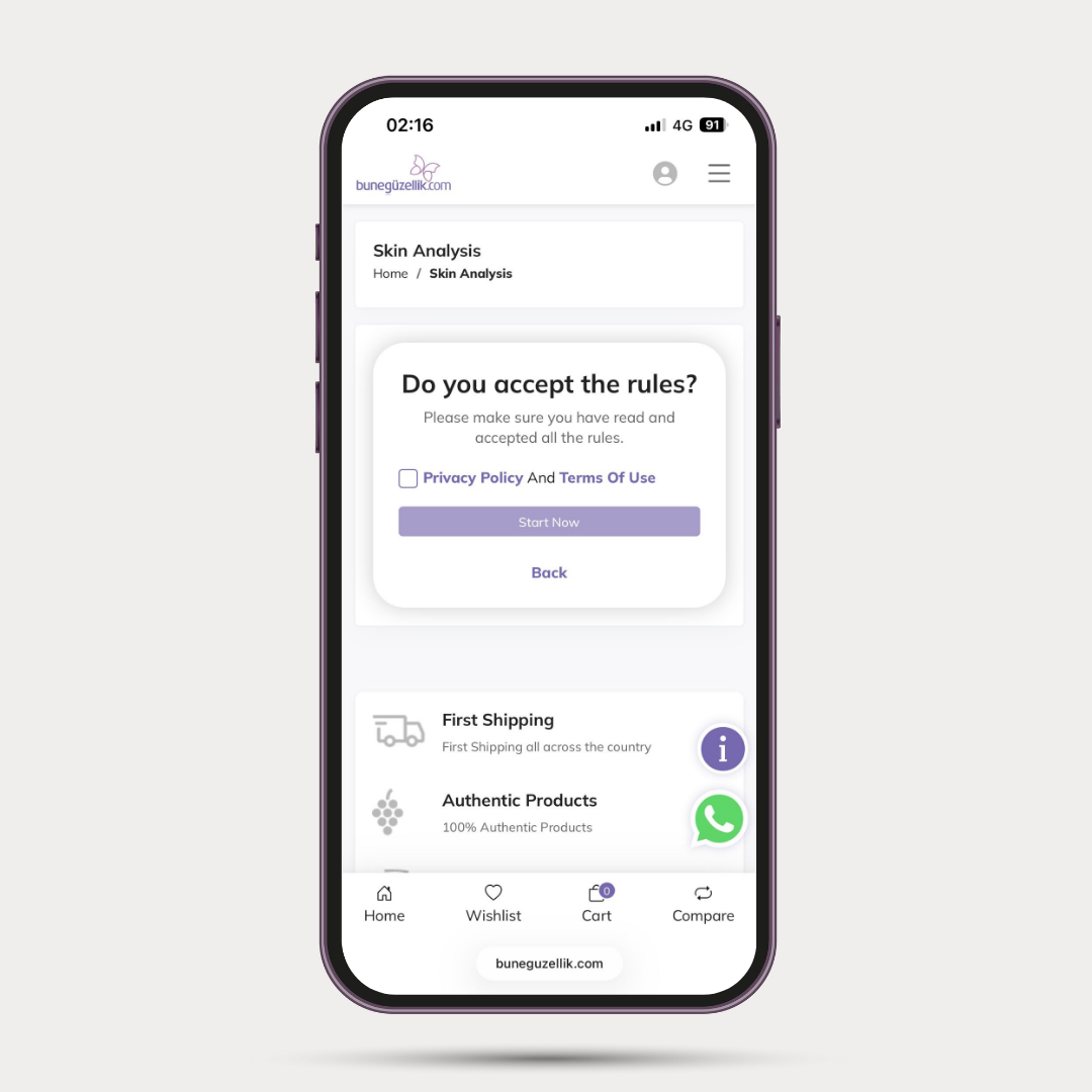 HOW TO USE AI SKIN ANALYSIS? - Step 4