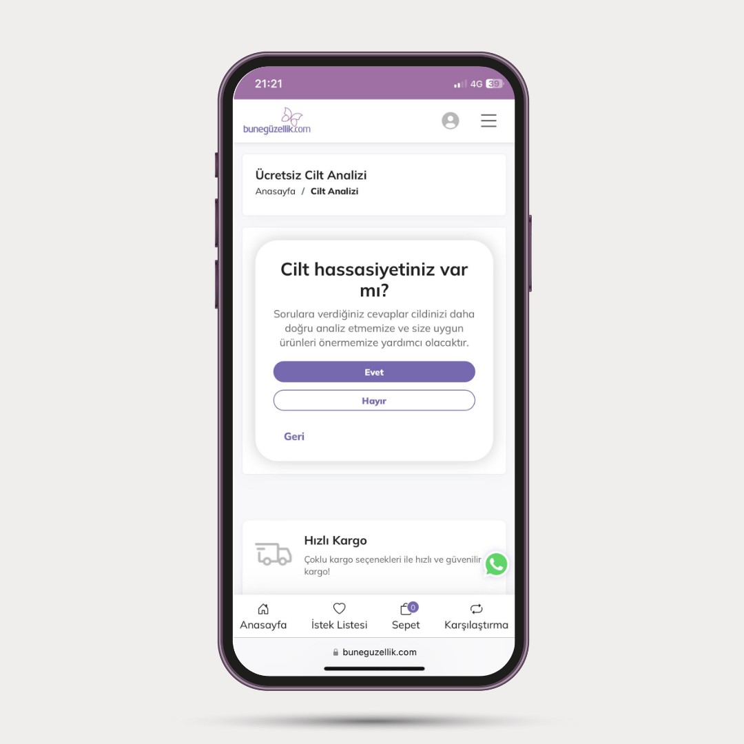 YAPAY ZEKA İLE CİLT ANALİZİ NASIL KULLANILIR? - Step 3